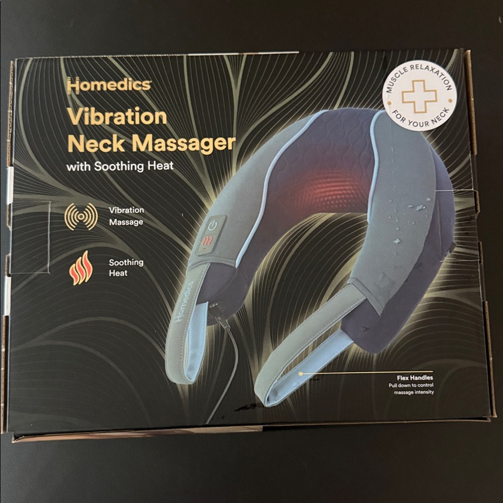 Homemedics Vibration Neck Massager with Heat New